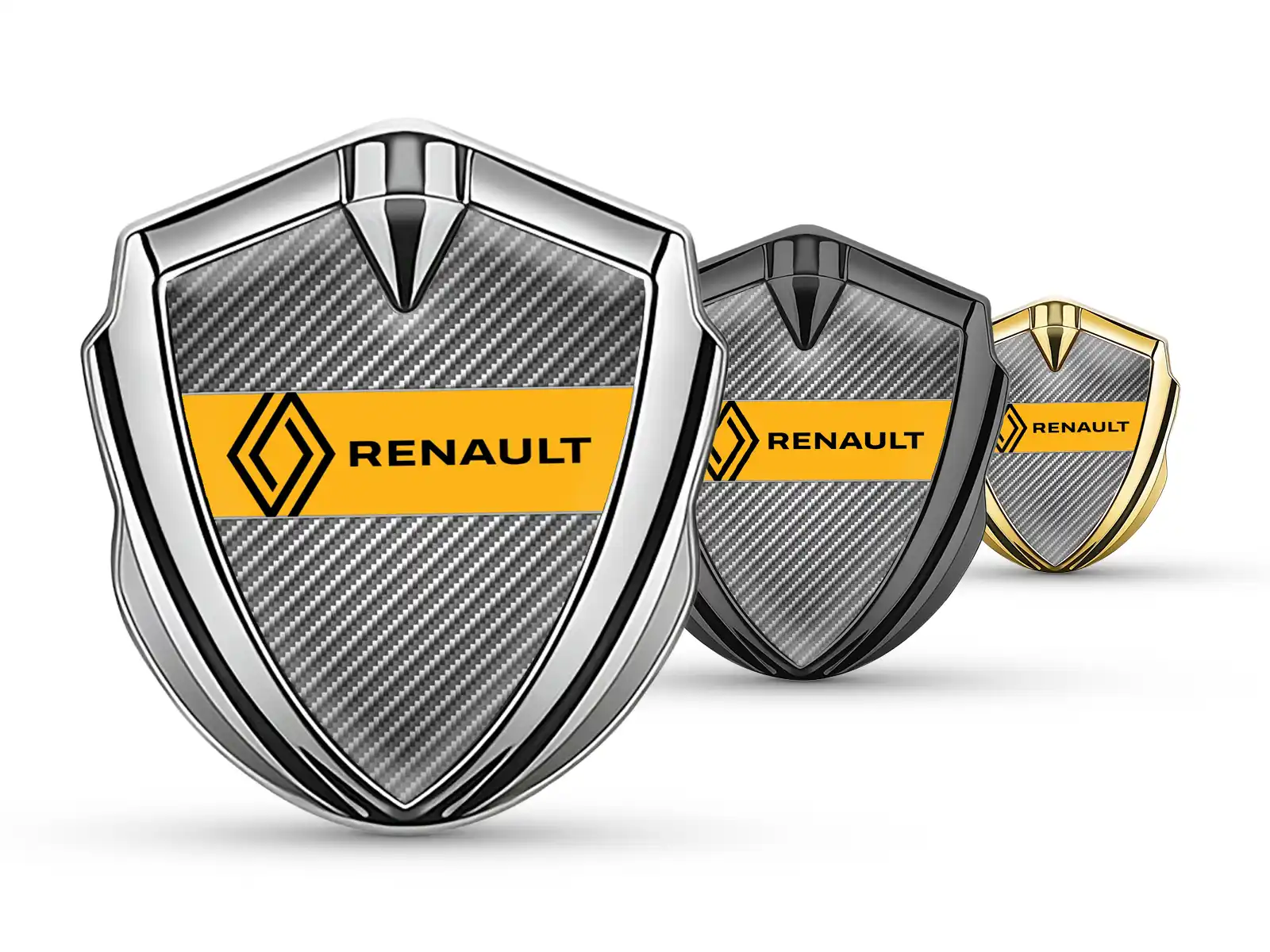 Renault 3d Emblem Badge Customizable Force 3D Design